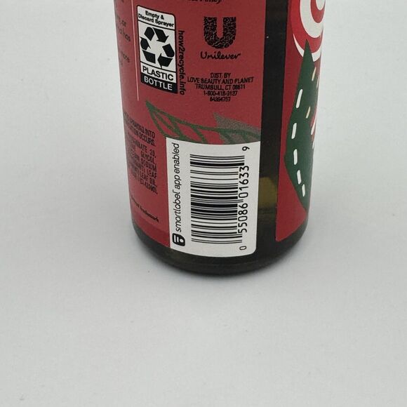 Beloved Peppermint & Sugar Cane Body Spray Mist 8oz full size vegan HTF Limited - Picture 2 of 3